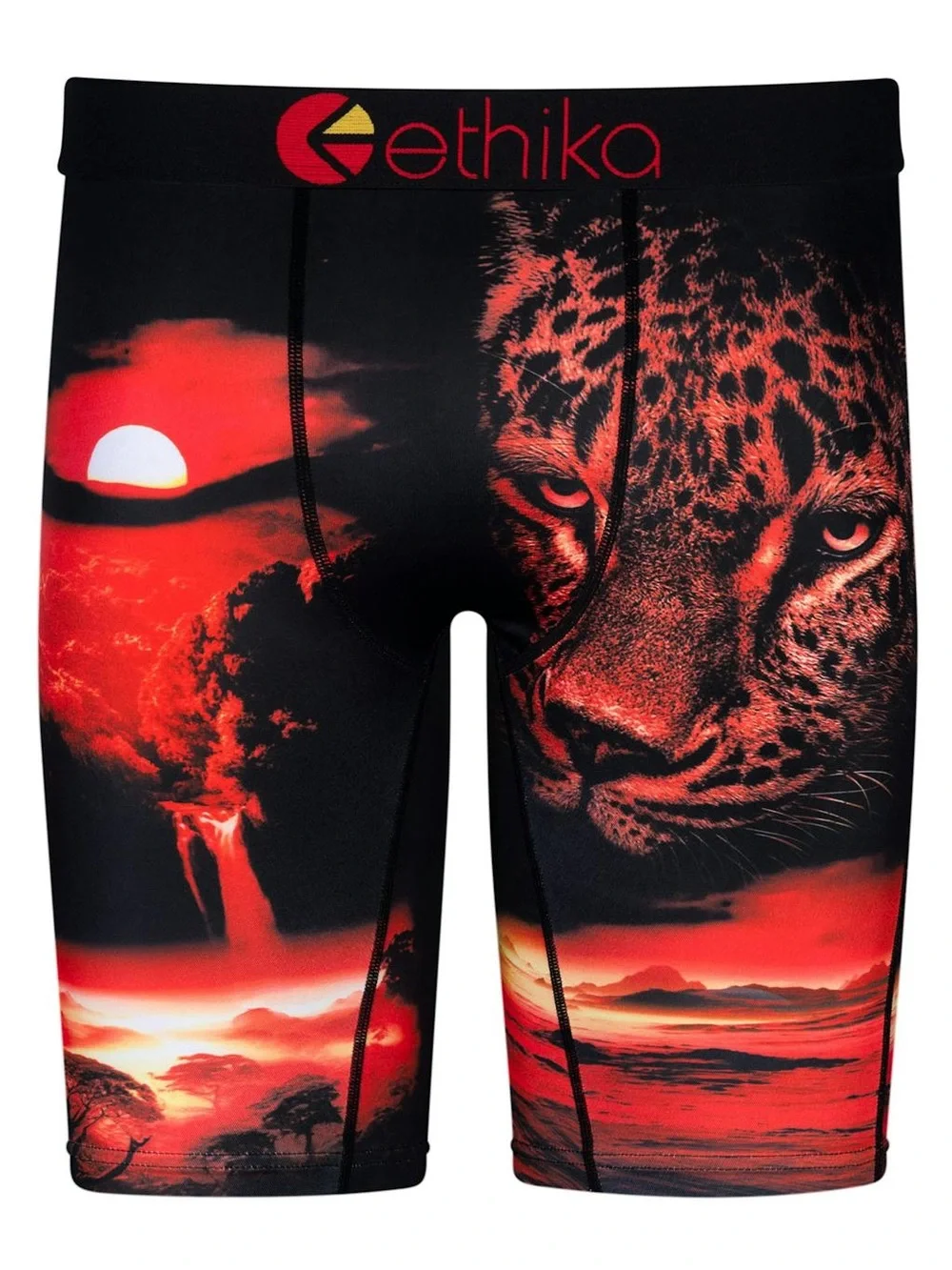 ethika Multicolor Graphic The Staple Boxer Briefs Trio - Blue, Red, Gold